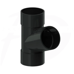 Trójnik PVC ⌀ 90 firmy KROP kolor czarny